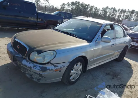2004 Hyundai Sonata from USA, damaged, VIN KMHWF25S34A077438